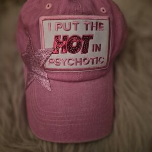 Bougie custom cap embellished trucker hat